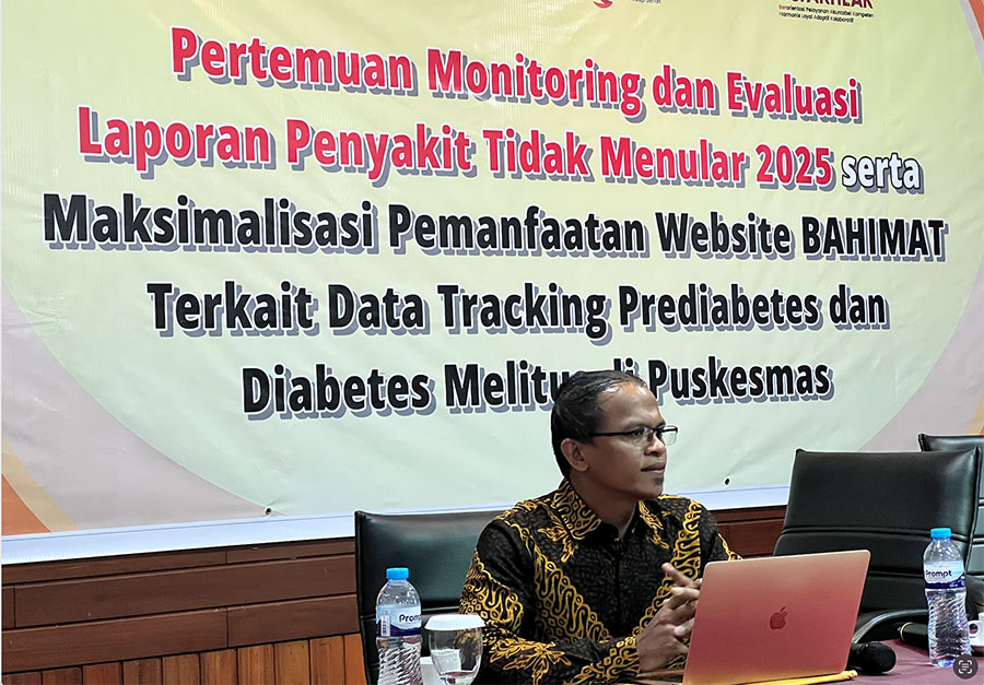 Reportase:  Monitoring dan Evaluasi (Monev) Laporan Penyakit Tidak Menular (PTM) Tahun 2025 serta Maksimalisasi Pemanfaatan Website BAHIMAT terkait Data Tracking Prediabetes dan Diabetes Melitus (DM) di Puskesmas Kota Balikpapan